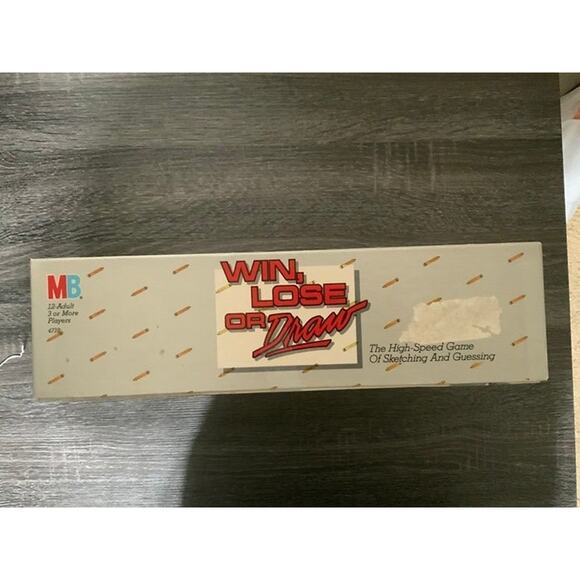 Win, Lose or Draw Vintage Board Game 1987 - USED - Picture 3 of 4
